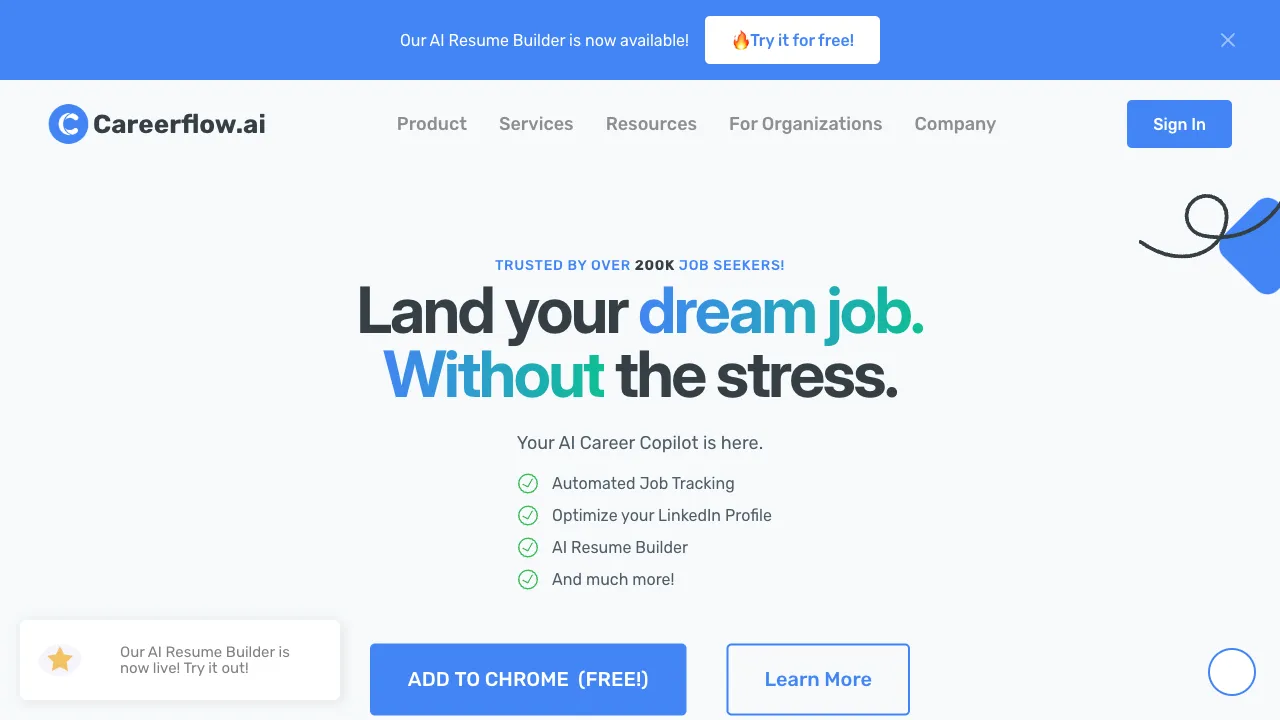 Careerflow  banner