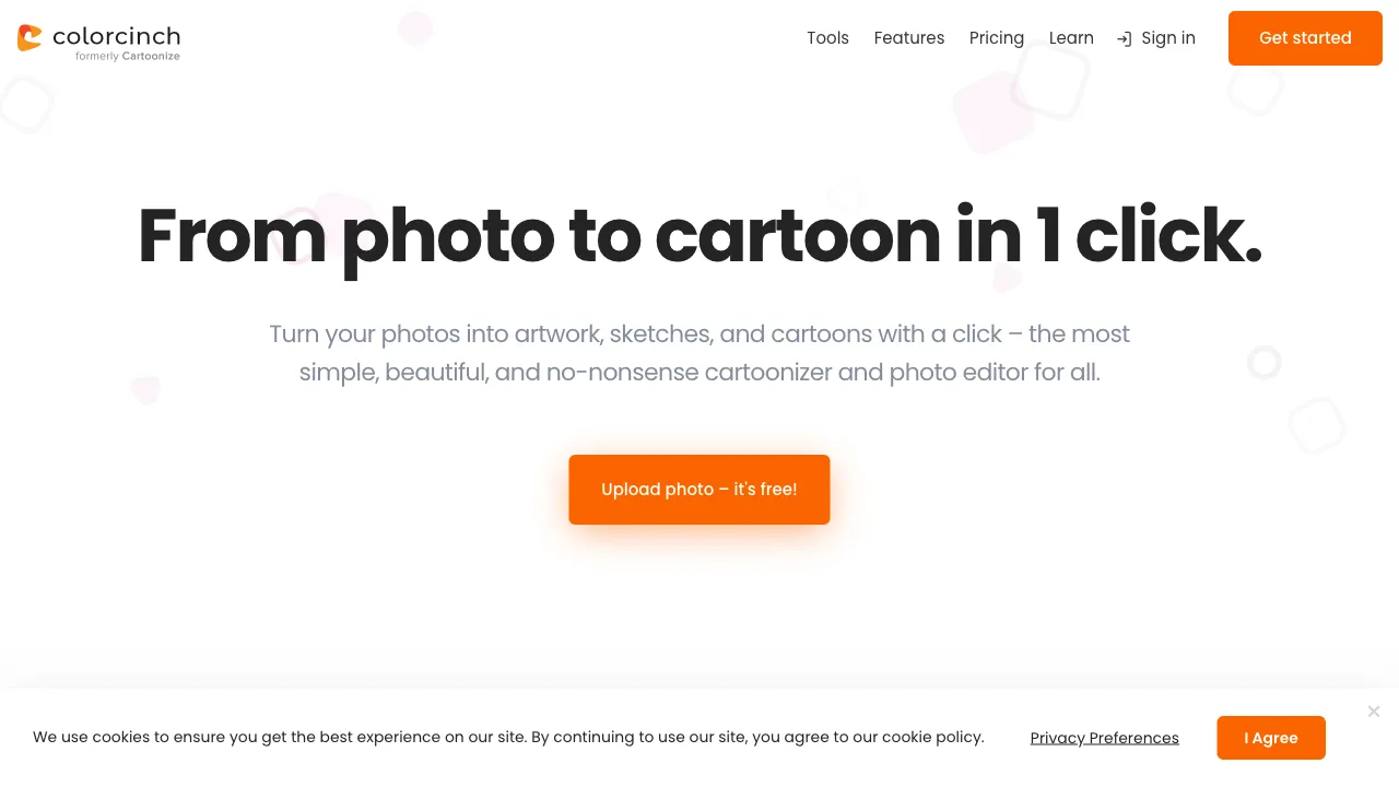 Cartoonize banner