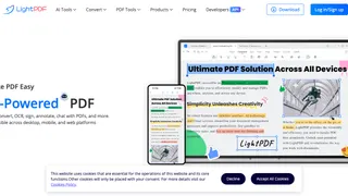 LightPDF banner