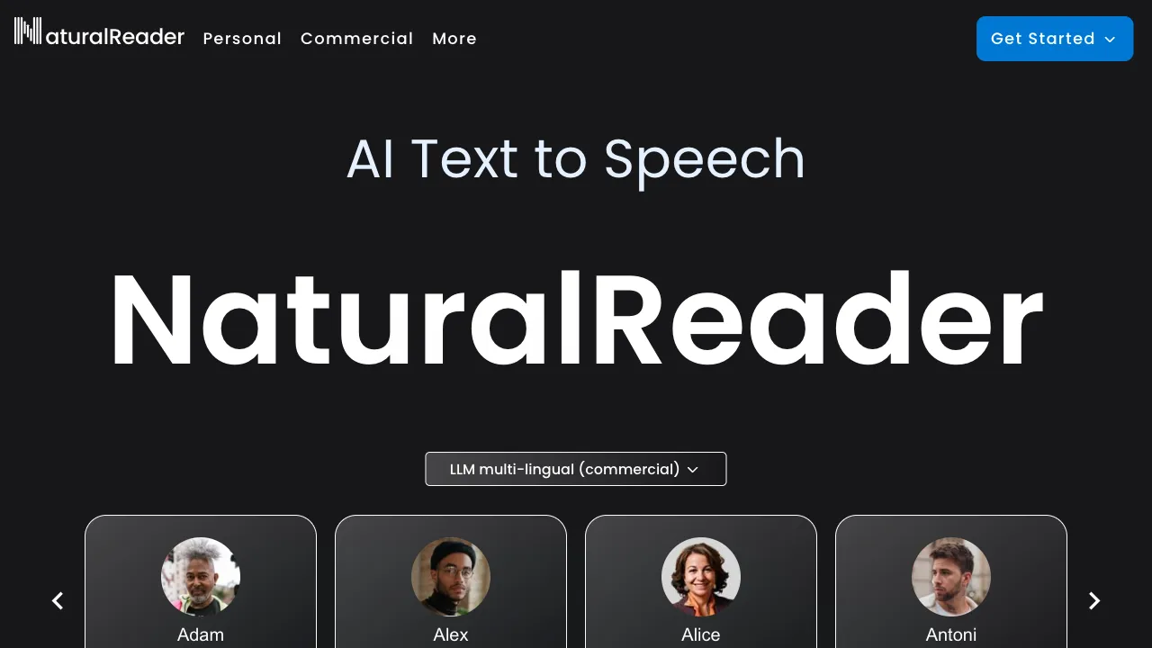 NaturalReader banner