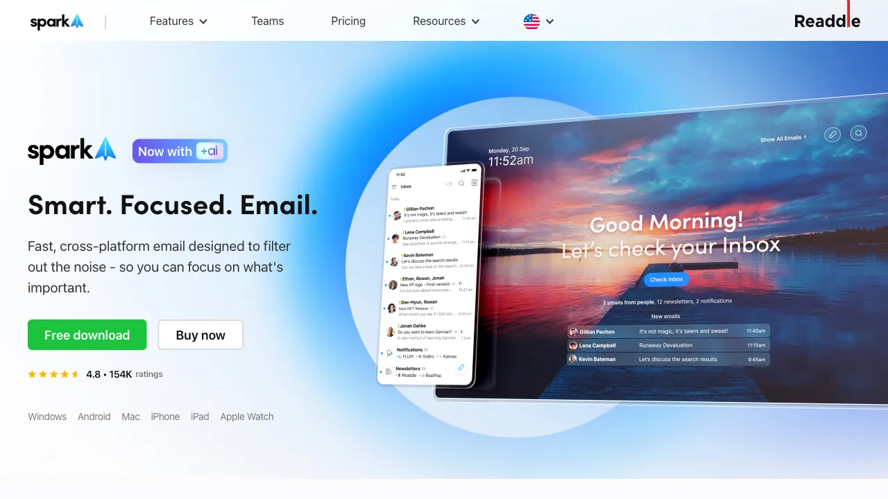 Spark Mail banner