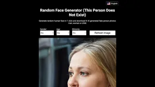 Random Face Generator banner